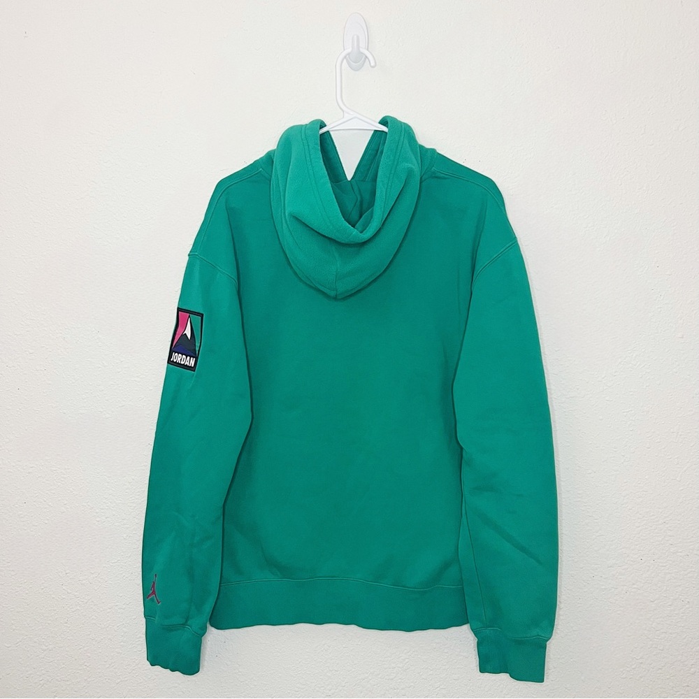 (Sold) Jordan Nike Mountainside Hoodie Green Graphic Pullover Oversized Grailed - Picture 7 of 9